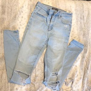 Abercrombie & Fitch Simone high rise super skinny